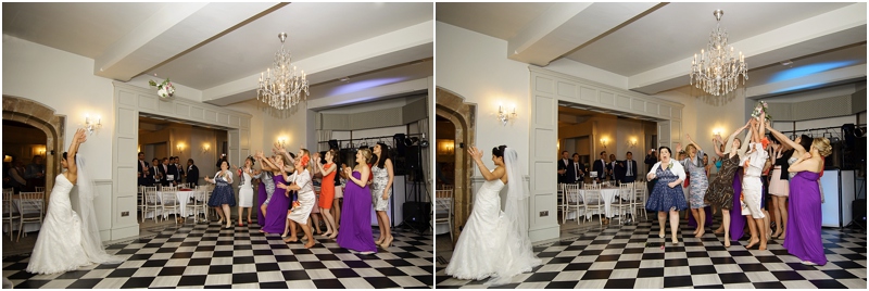 bouquet toss