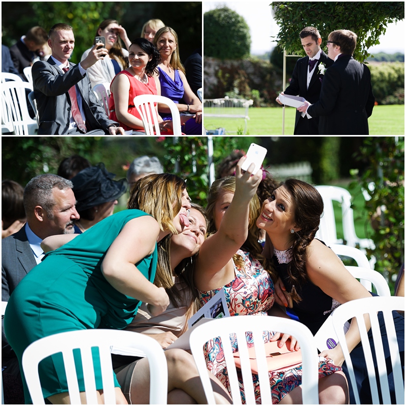 wedding selfie