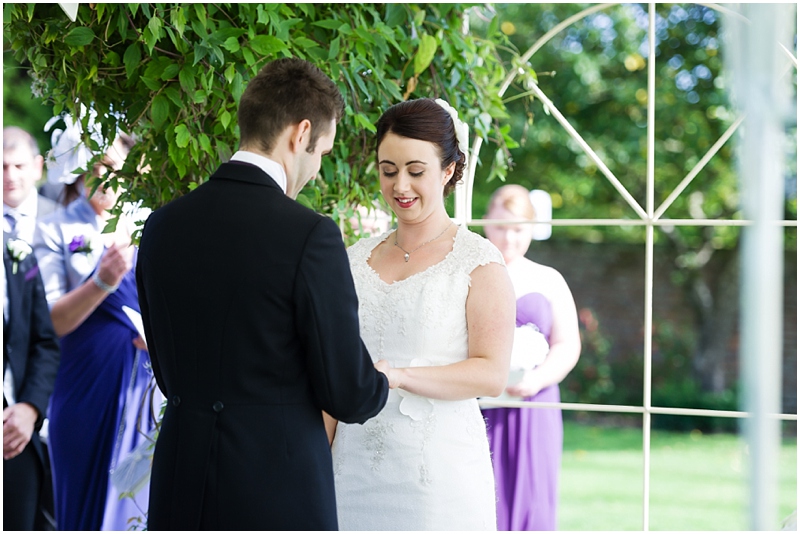 wedding at Albright Hussey Manor