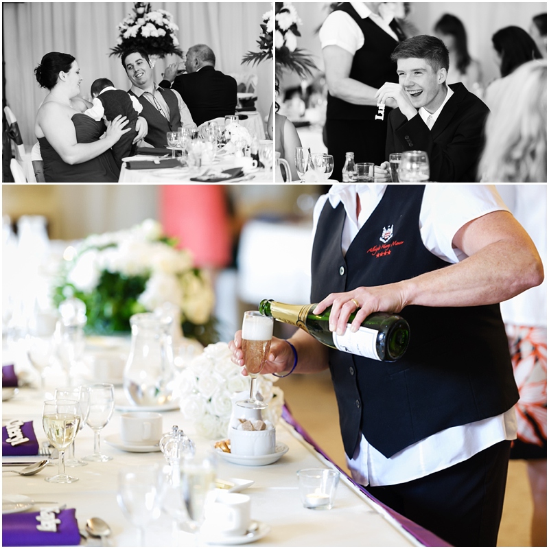 guests at tables