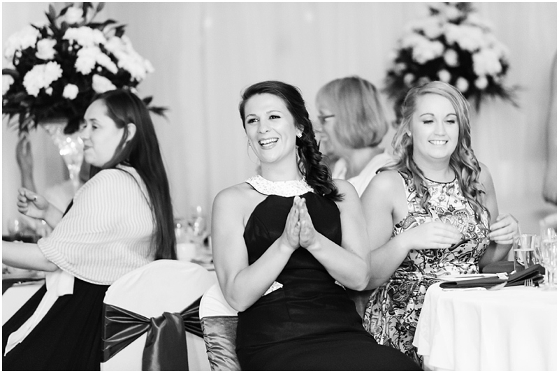 guests enjoying speeches