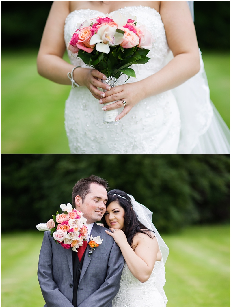 gorgeous bride and groom
