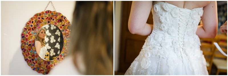 wedding photos at three horse shoes leek