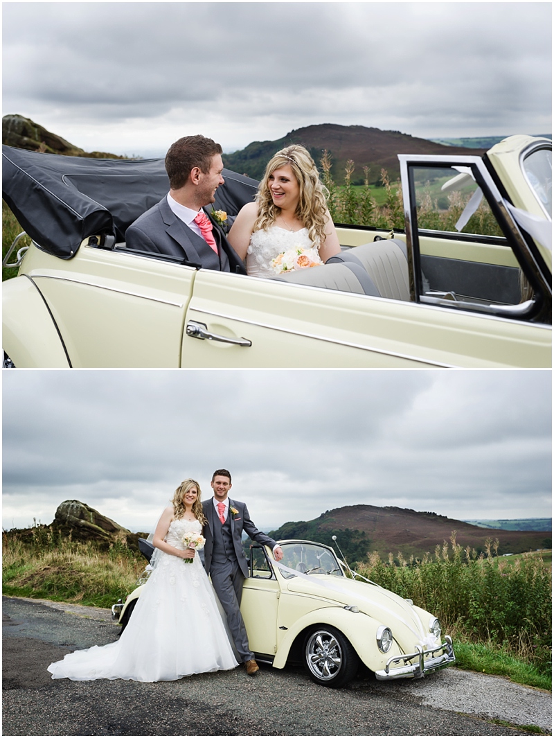 wedding photos at three horse shoes leek