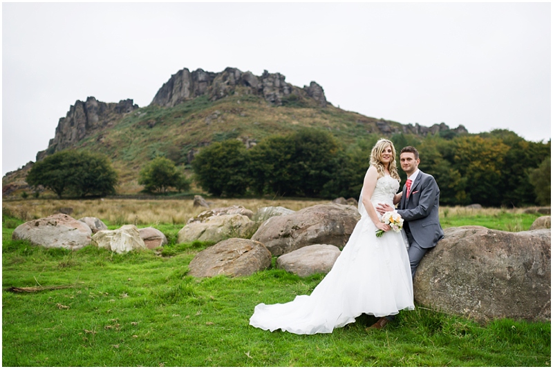 wedding photos at three horse shoes leek