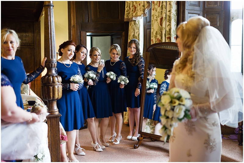 bridal preparations at rowton castle