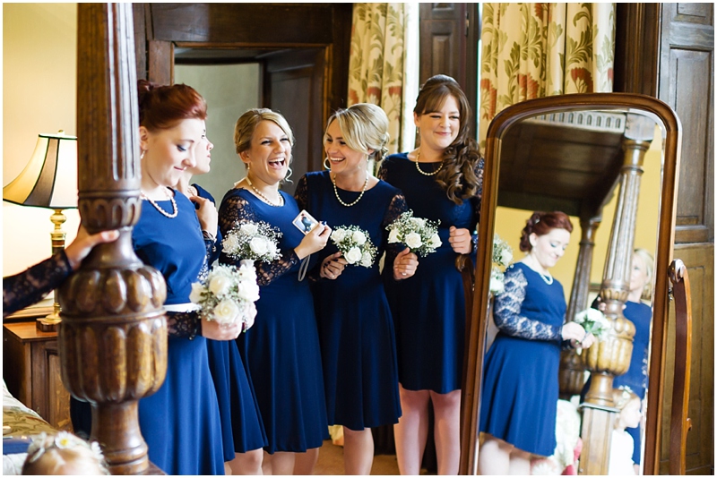 bridal preparations at rowton castle