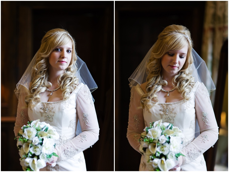 bridal preparations at rowton castle