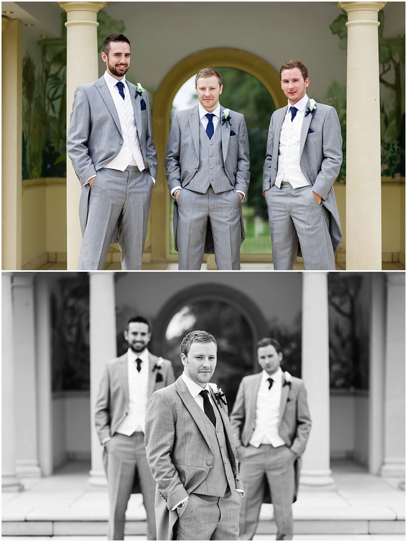 out door wedding at rowton castle