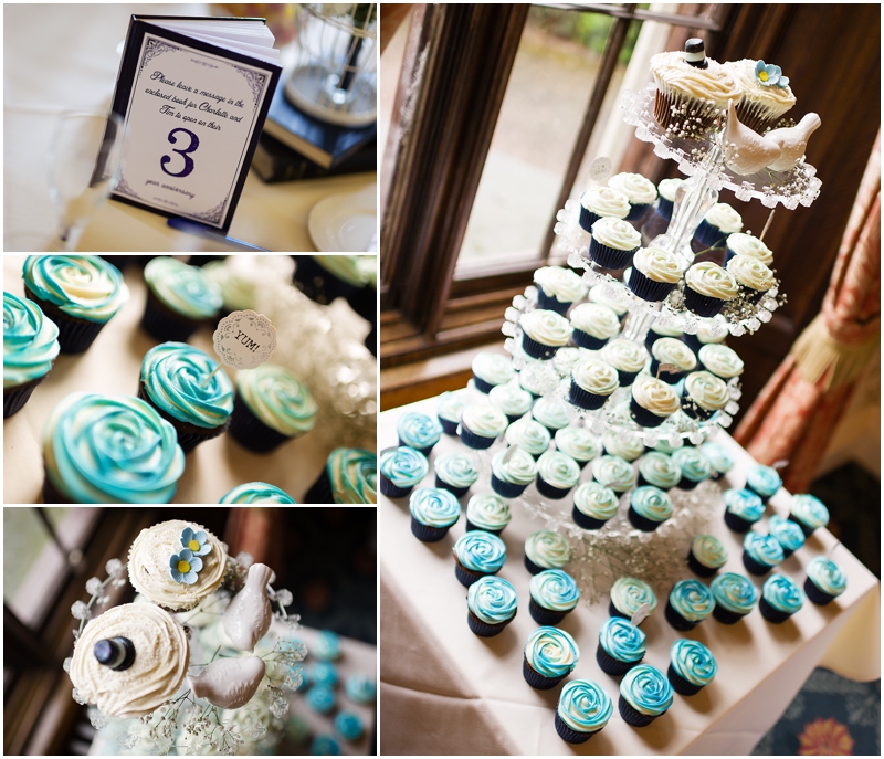 cupcakes wedding cake