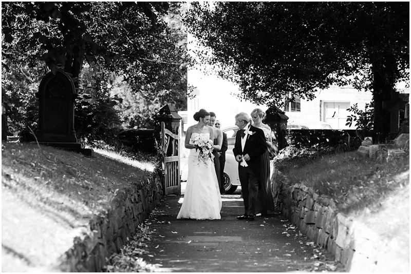 bride and dad