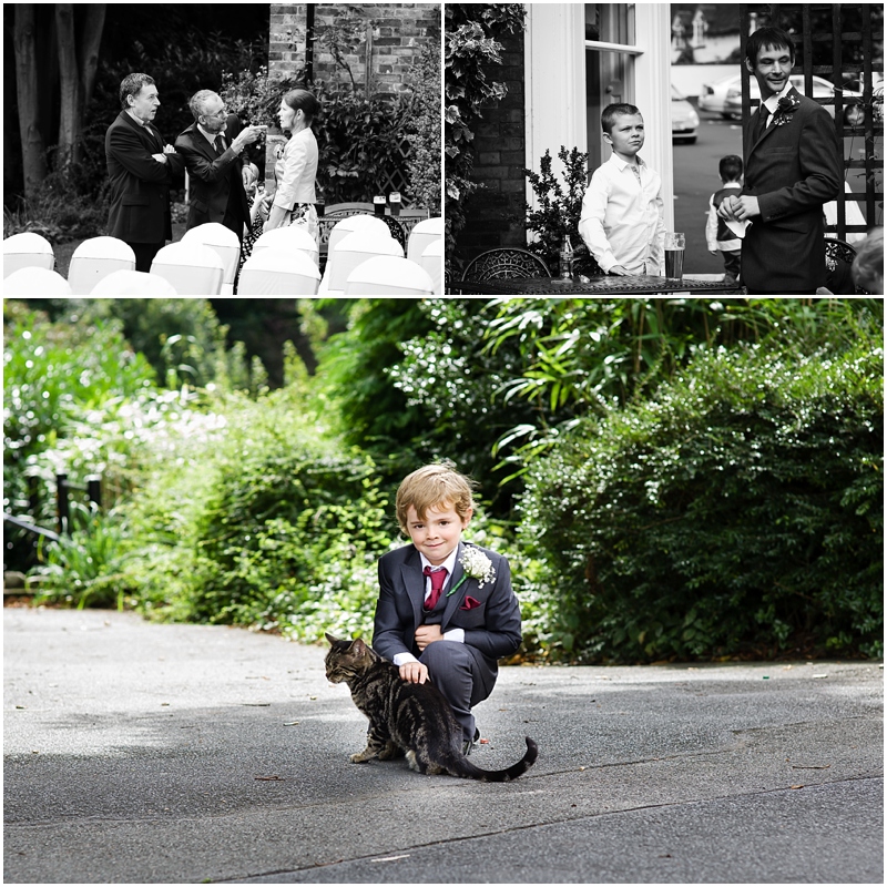 candids of wedding guests