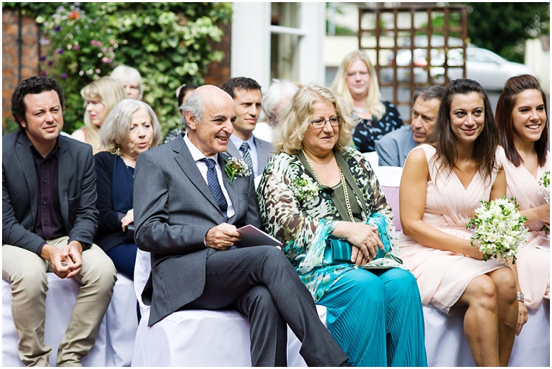 candids of wedding guests