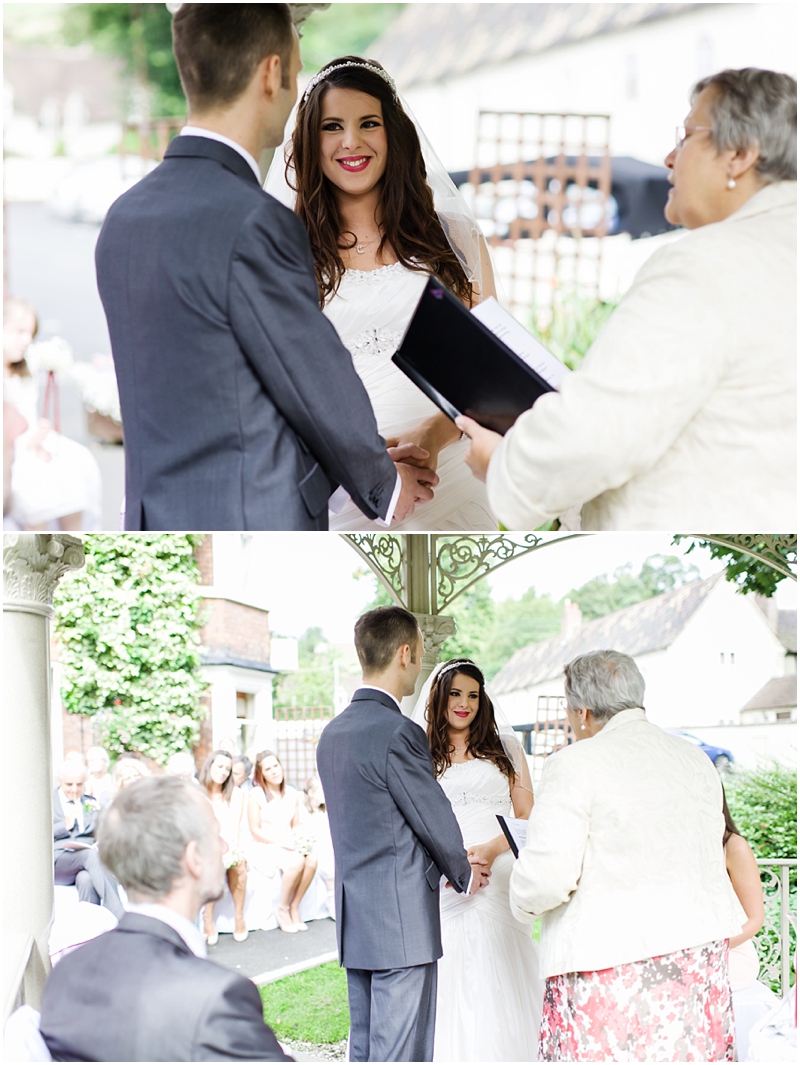 summer outdoor wedding 