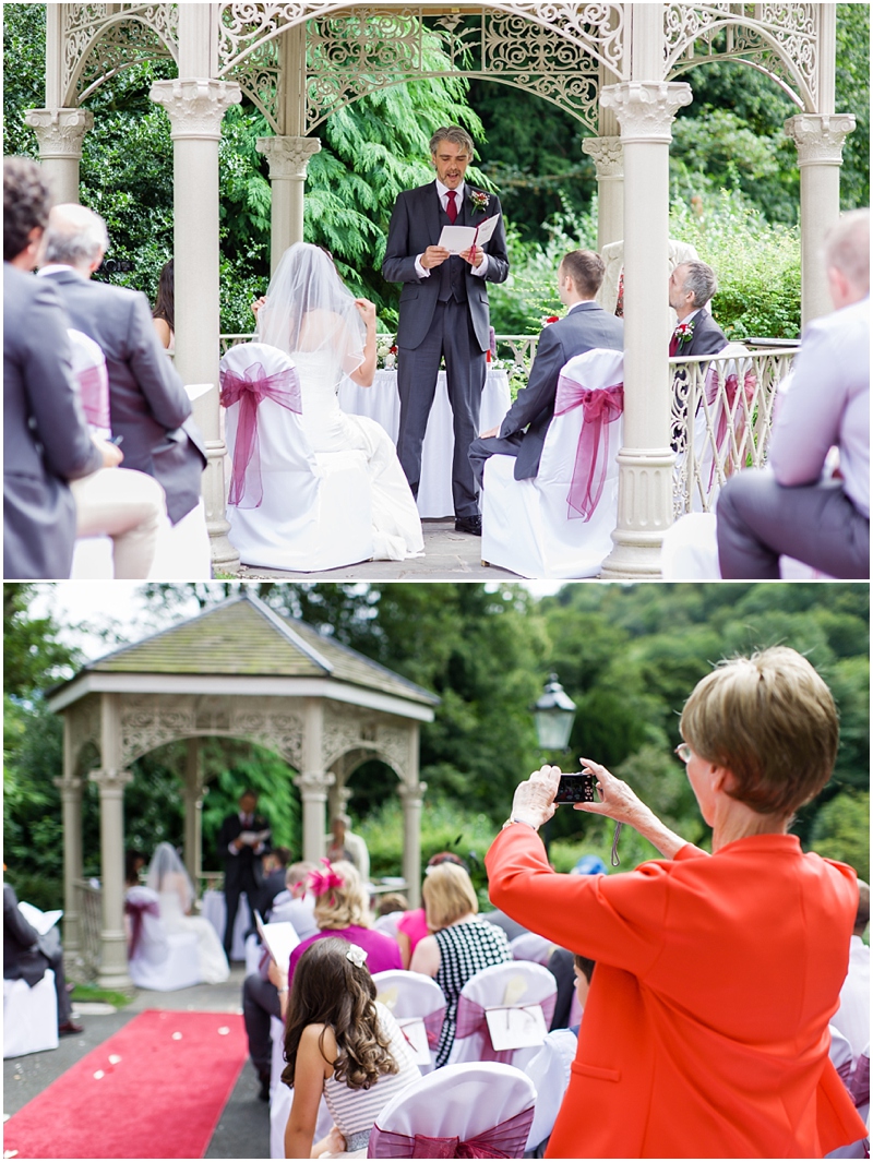 summer outdoor wedding 