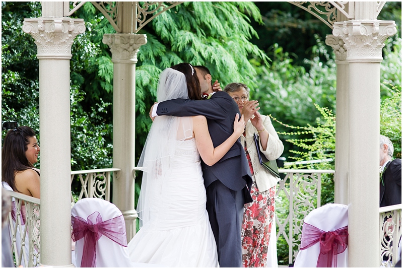 summer outdoor wedding at valley iron bridge