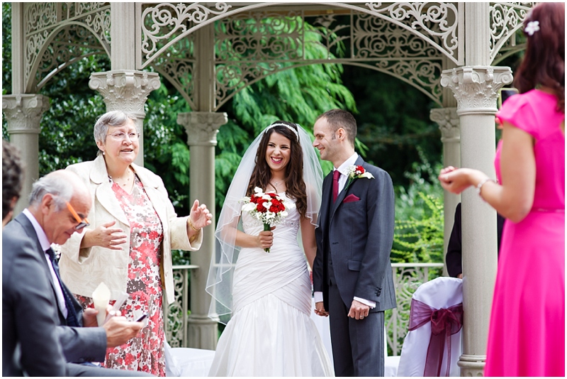 bride and groom newlywed