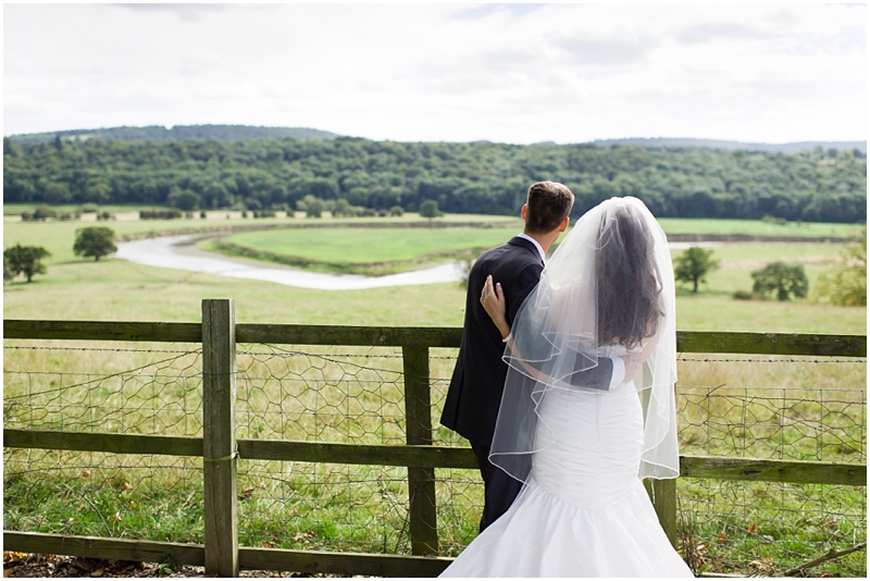 bride and groom portraits