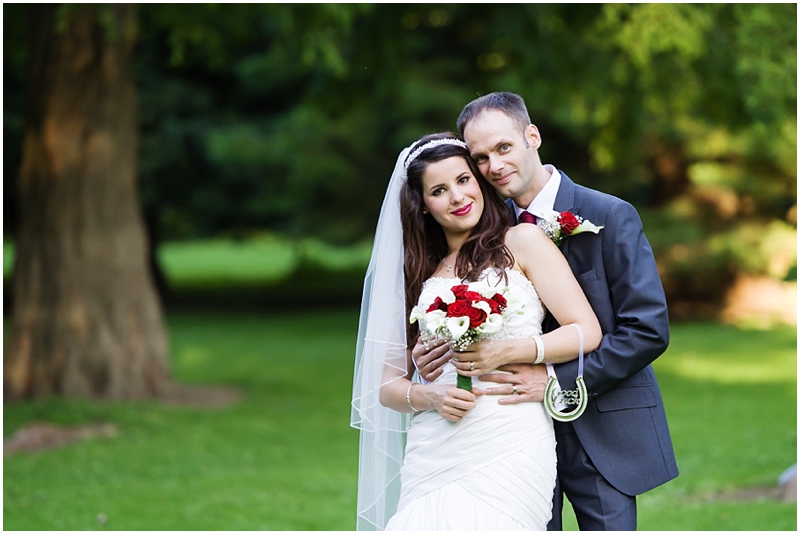 bride and groom portraits