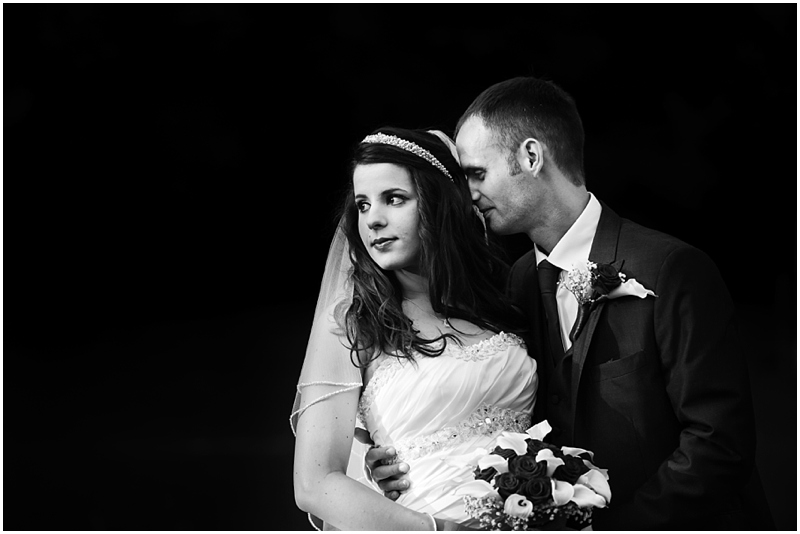 bride and groom portraits