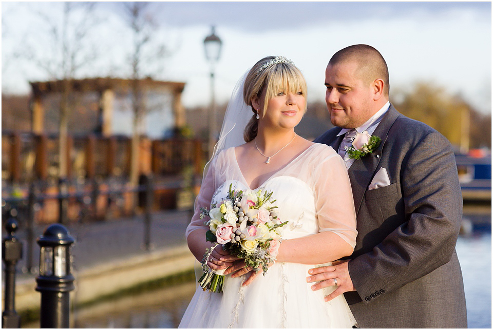 wedding photos at the waterfront barton marina