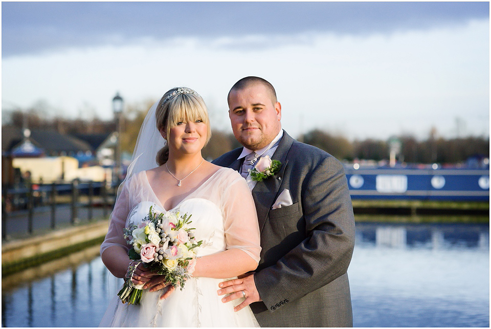 wedding photos at the waterfront barton marina
