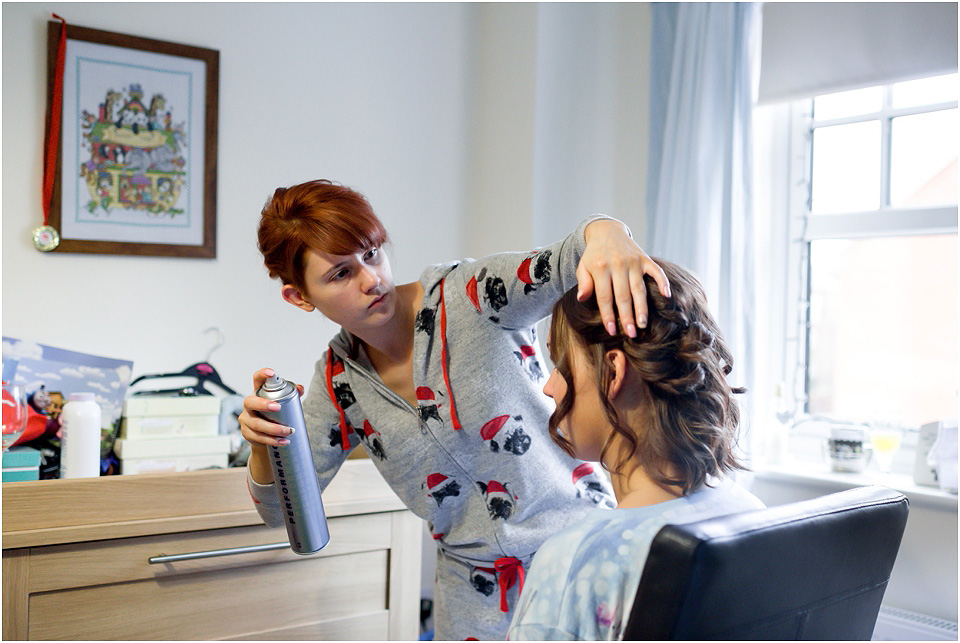 bridal prep
