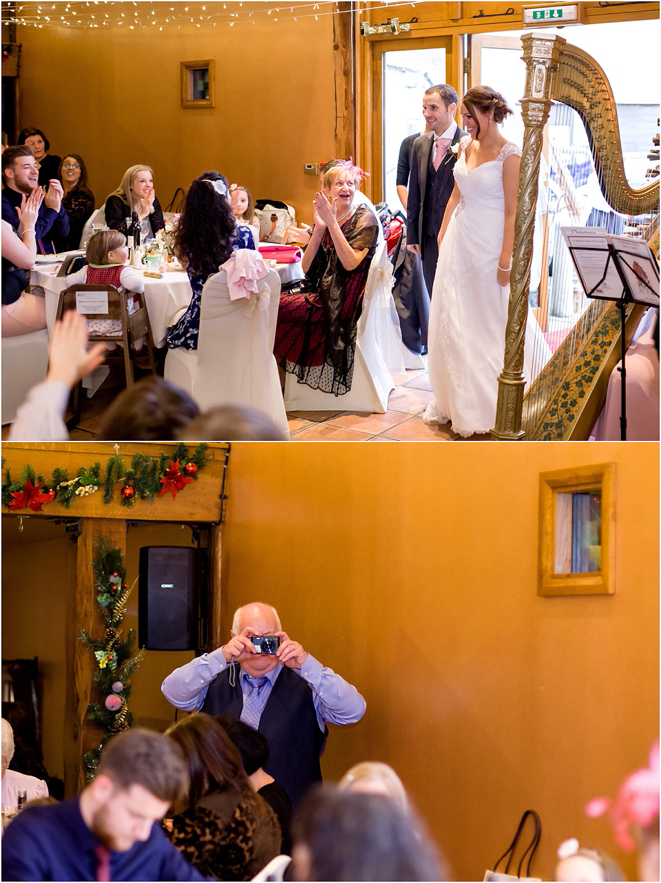 wedding celebrations at tithe barn