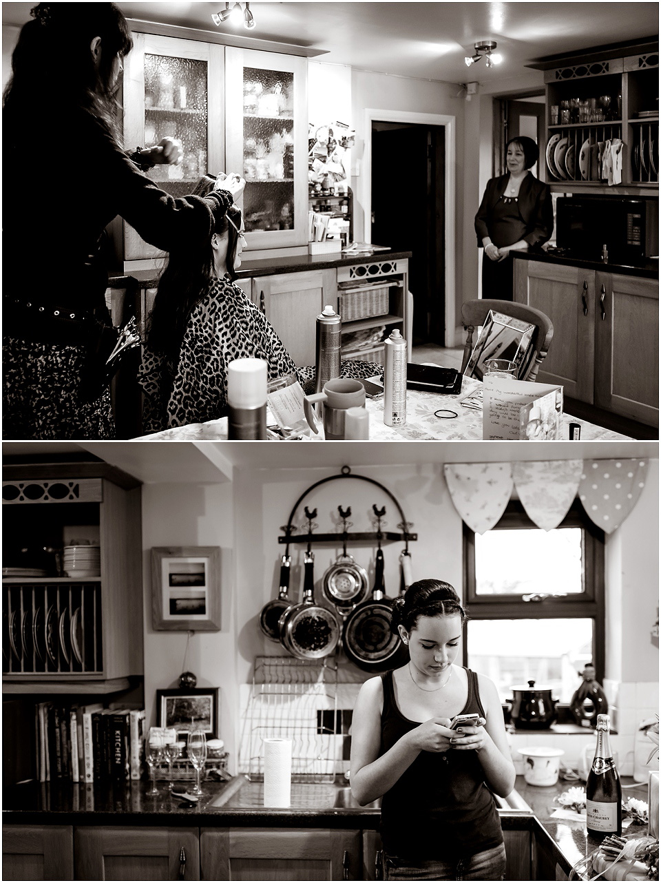 bridal prep reportage photography
