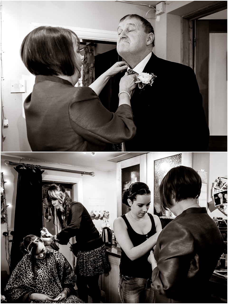 bridal prep reportage photography