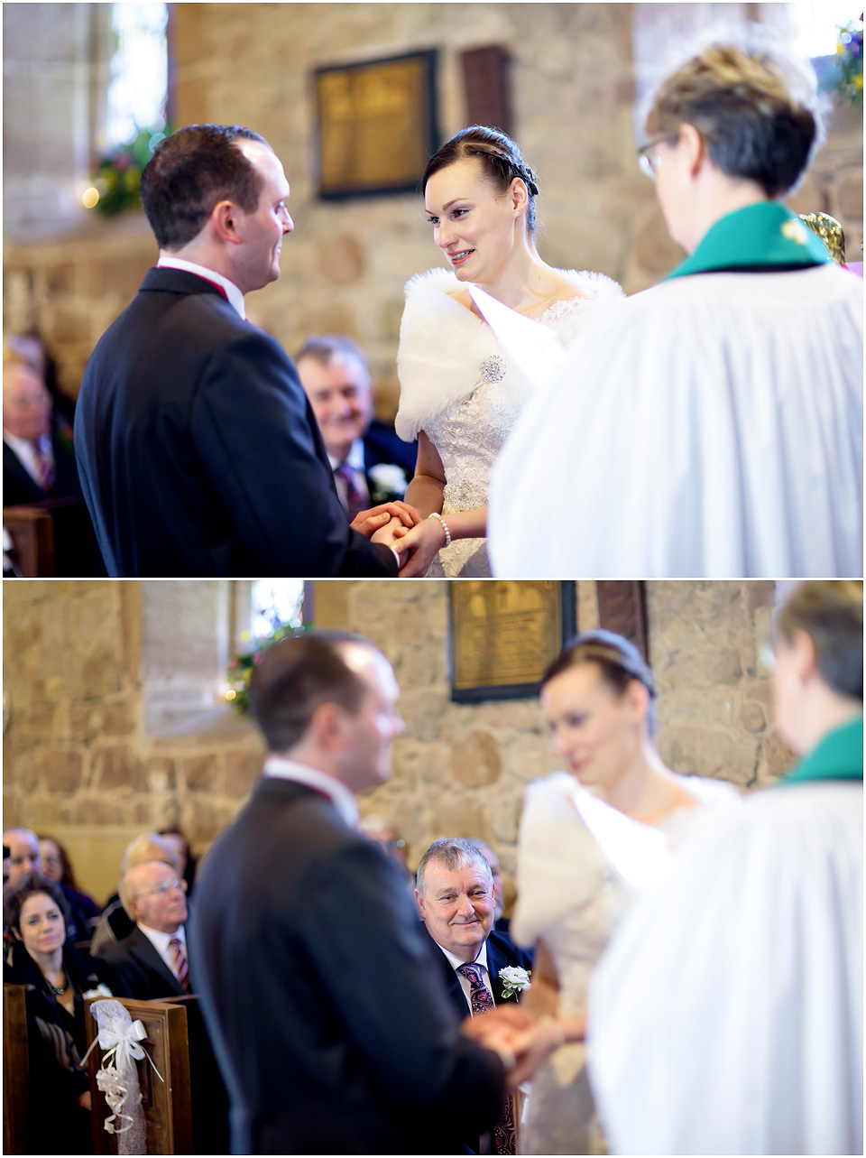wedding ceremony in church