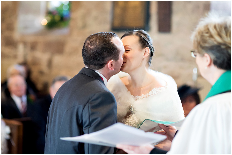 wedding ceremony in church