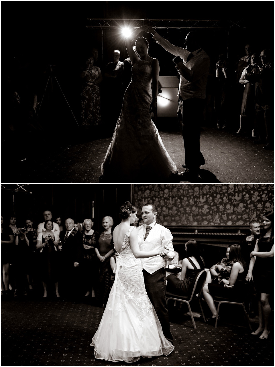 first dance at lilleshall national sports centre wedding