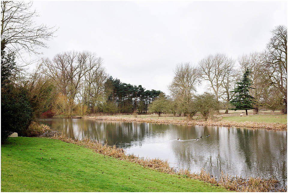 lake at thrumpton hall