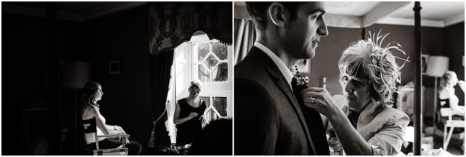wedding preparations