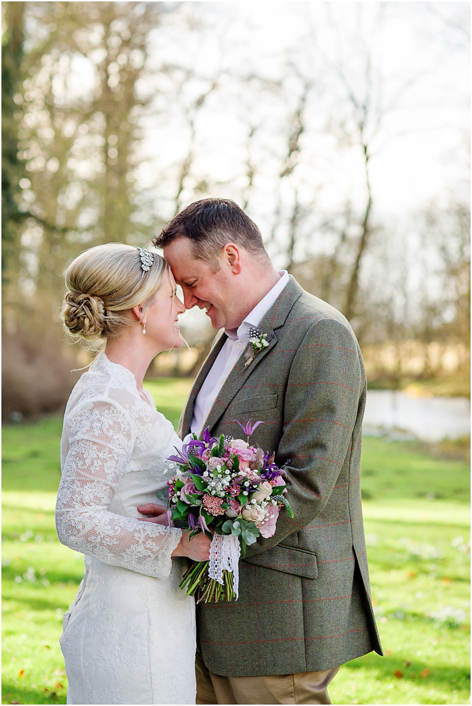 wedding photos at thrumpton hall