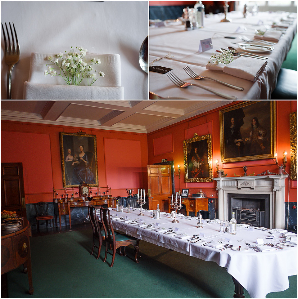 wedidng breakfast at thrumpton hall