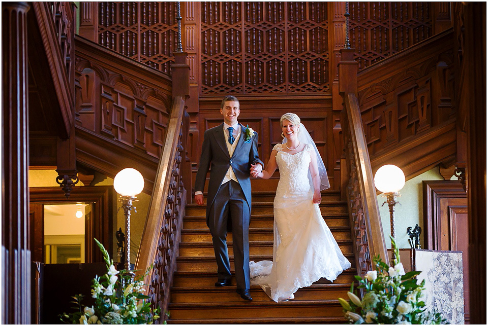 stairs at sandon hall