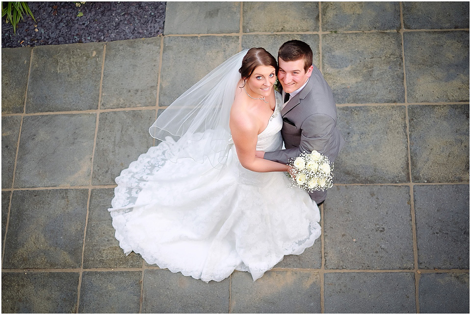 bride and groom at cranage hall