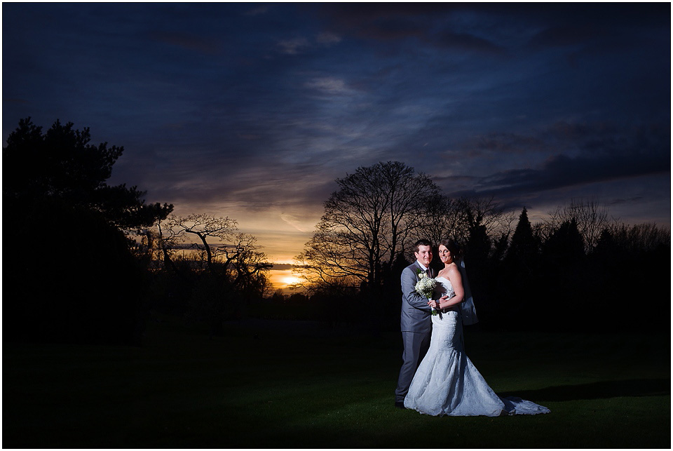sunset shot at cranage hall