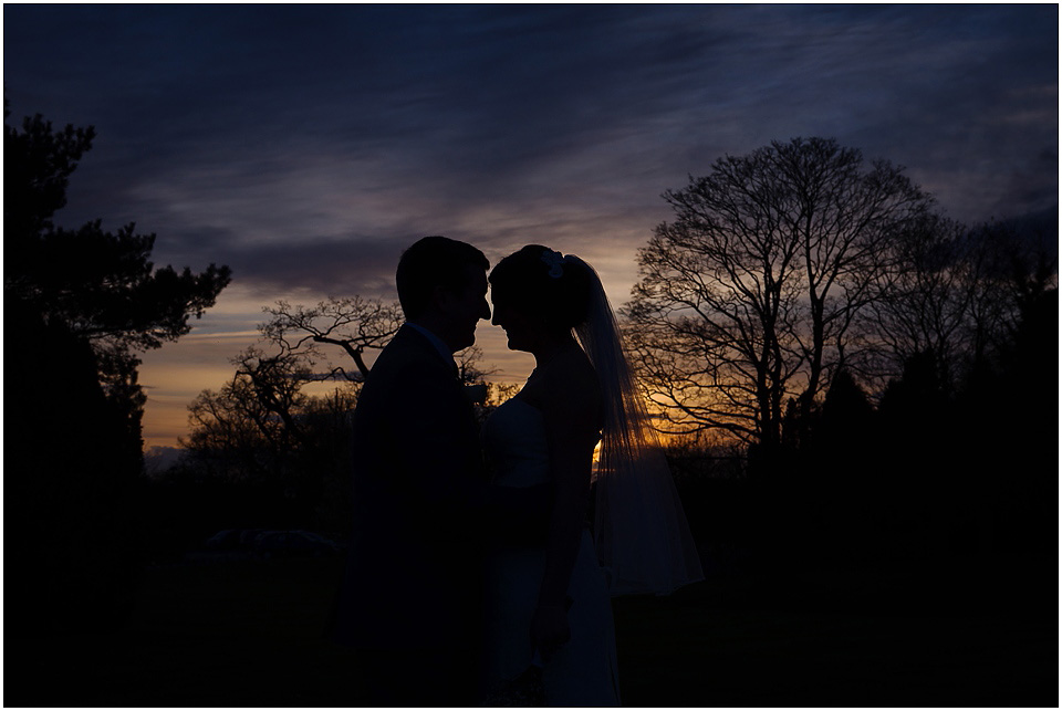 sunset shot at cranage hall