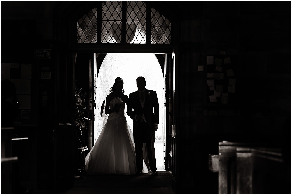 bride and dad