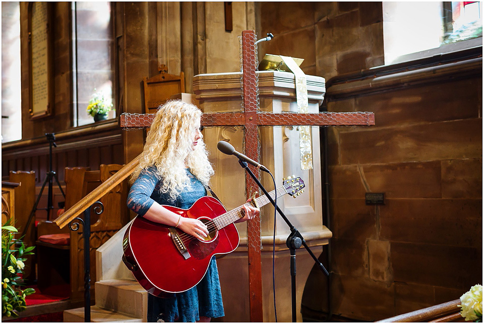 wedding at st marks church