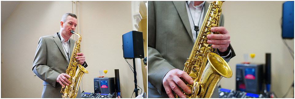 sax player