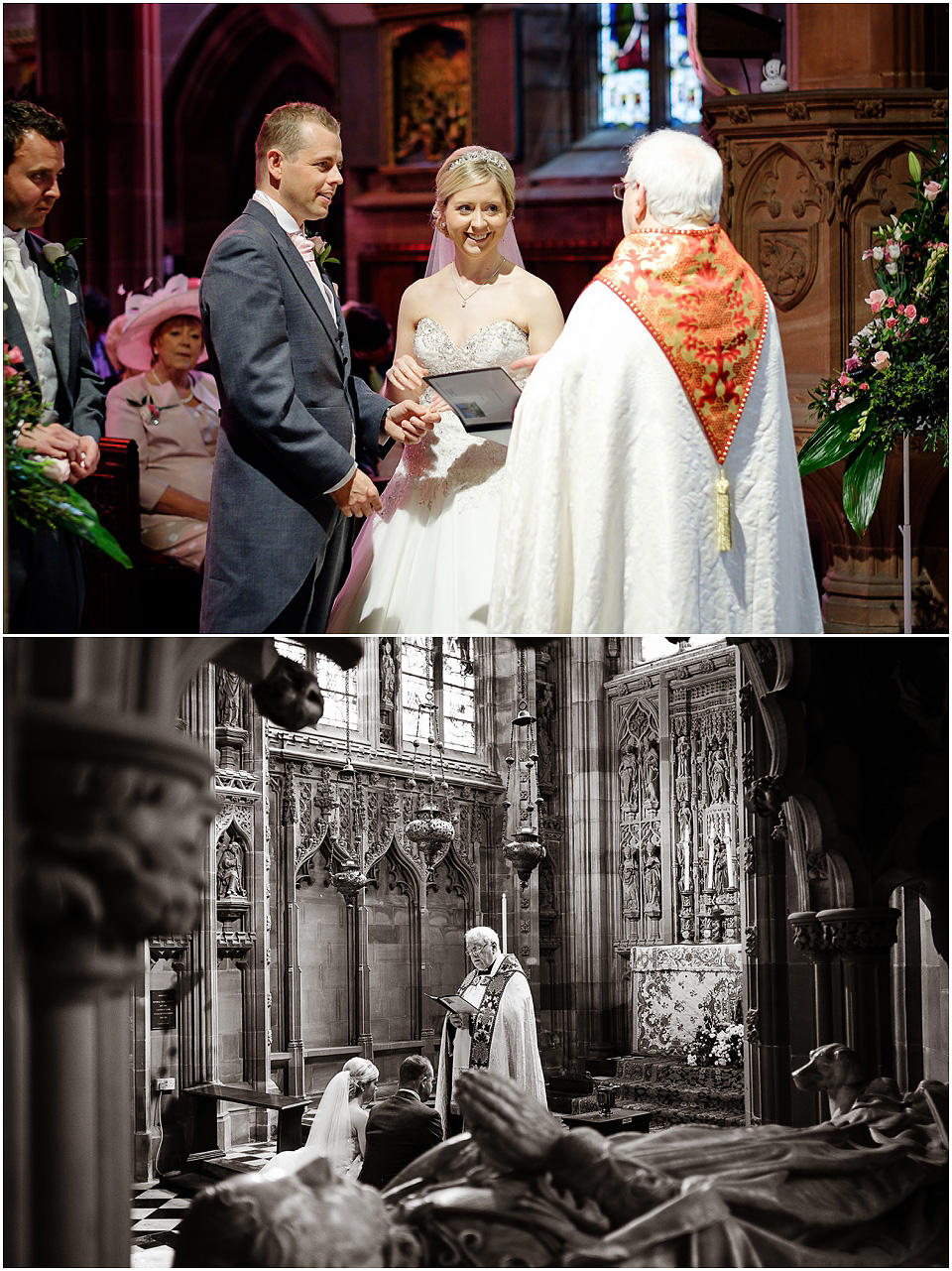 wedding at hoar cross church