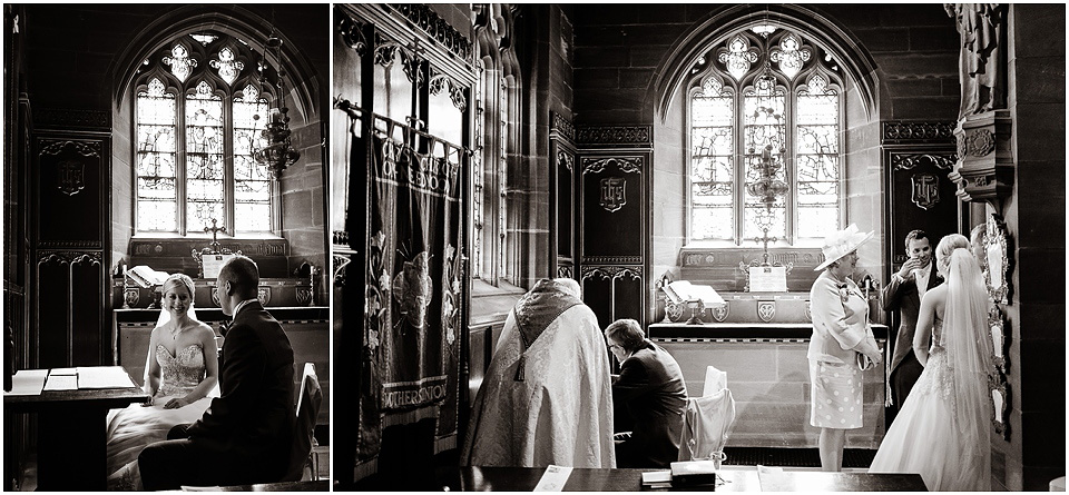 signing register at hoar cross church
