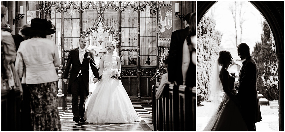 wedding at hoar cross church