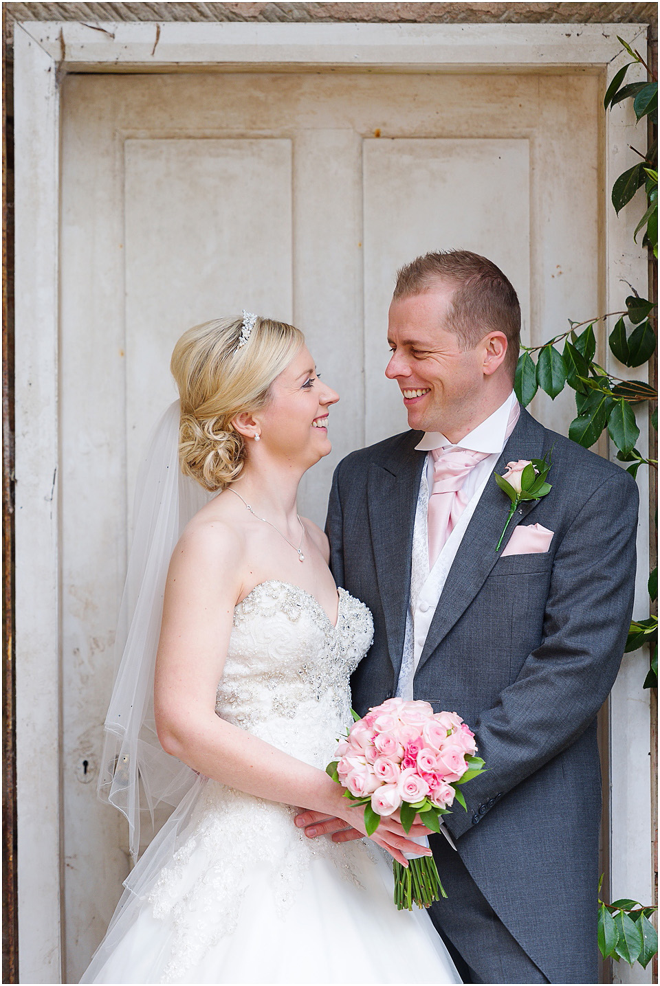 bride and groom portraits at the heath house tean wedding