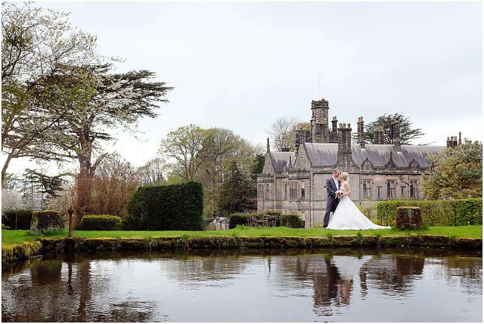 bride and groom portraits at the heath house tean wedding