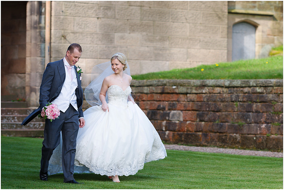 bride and groom portraits at the heath house tean wedding